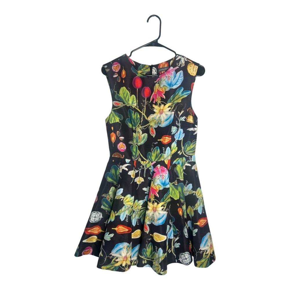 Camilla & Marc Cosmic Gardens Revival Floral Mini Dress Size 6 - Picture 4 of 7